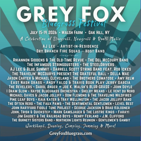 Grey Fox Bluegrass Festival | Great Northern Catskills